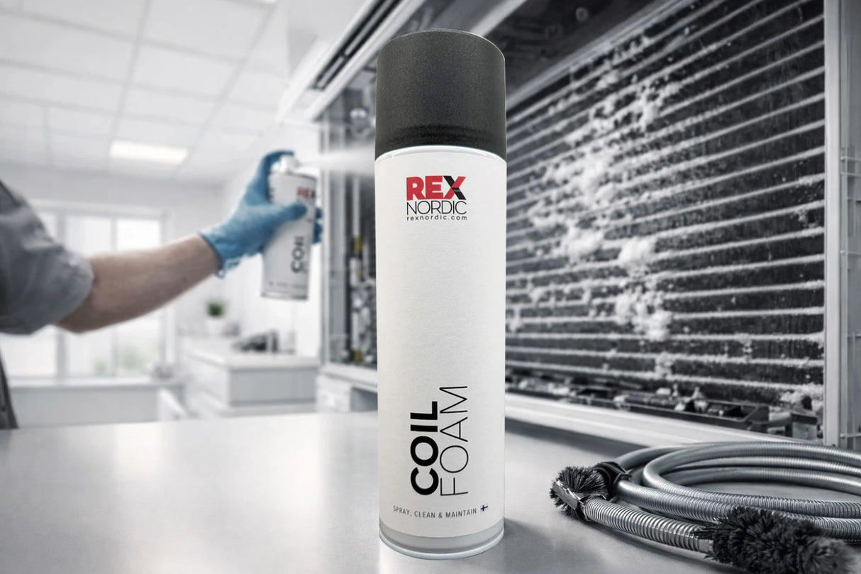 REX CoilFoam in use