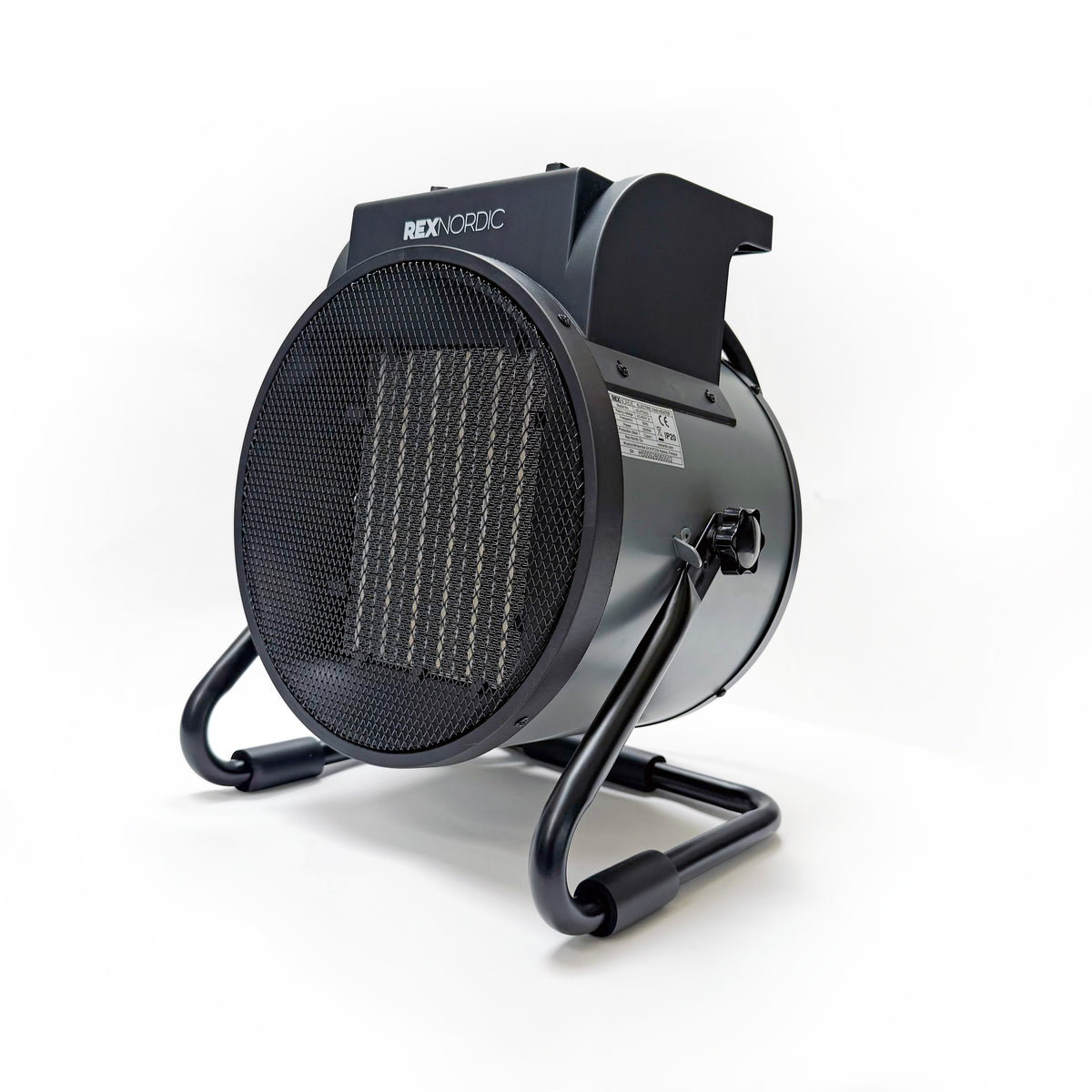 REX NORDIC HEAT 5000 fan heater, front three-quarter view