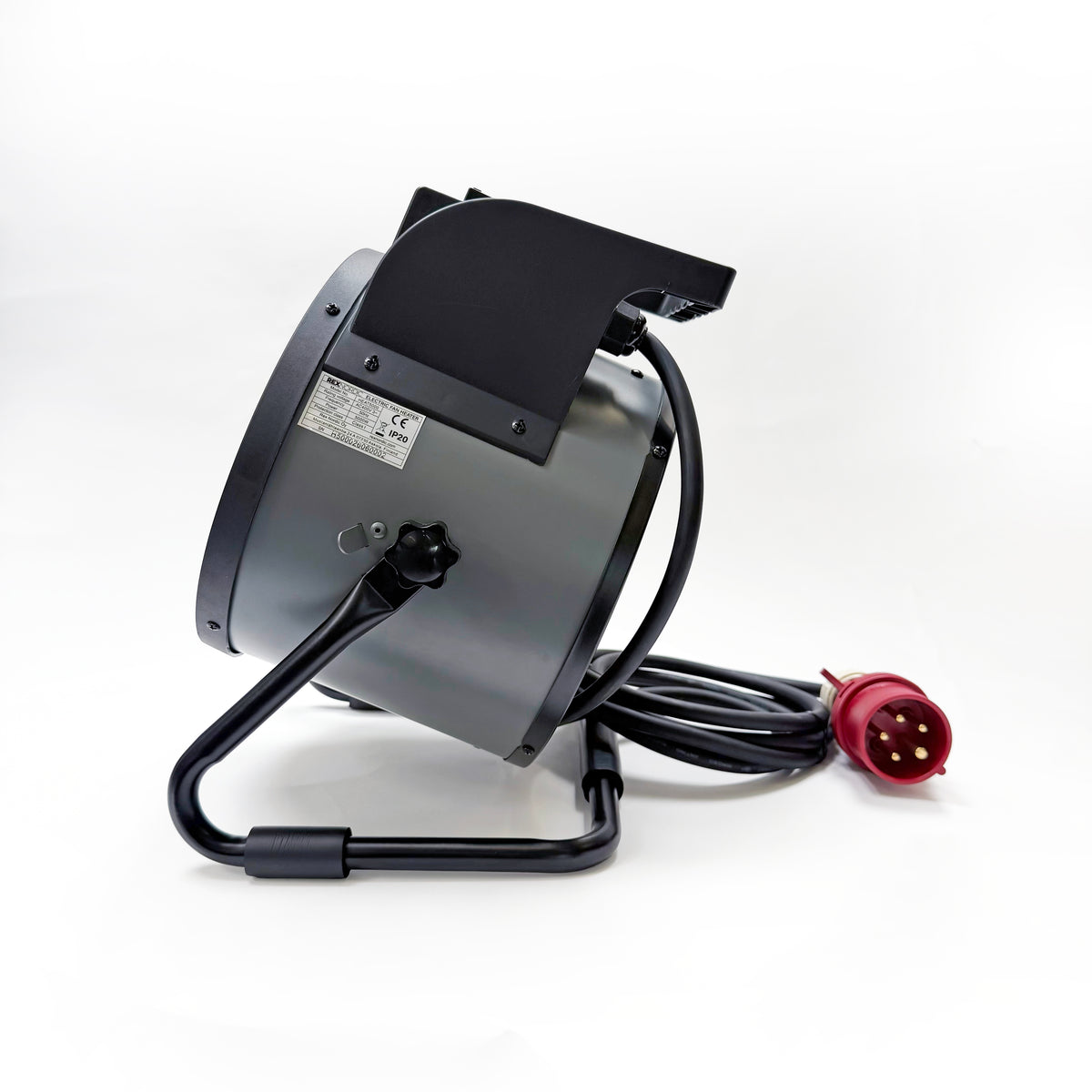 REX NORDIC HEAT 5000 fan heater, rear three-quarter view