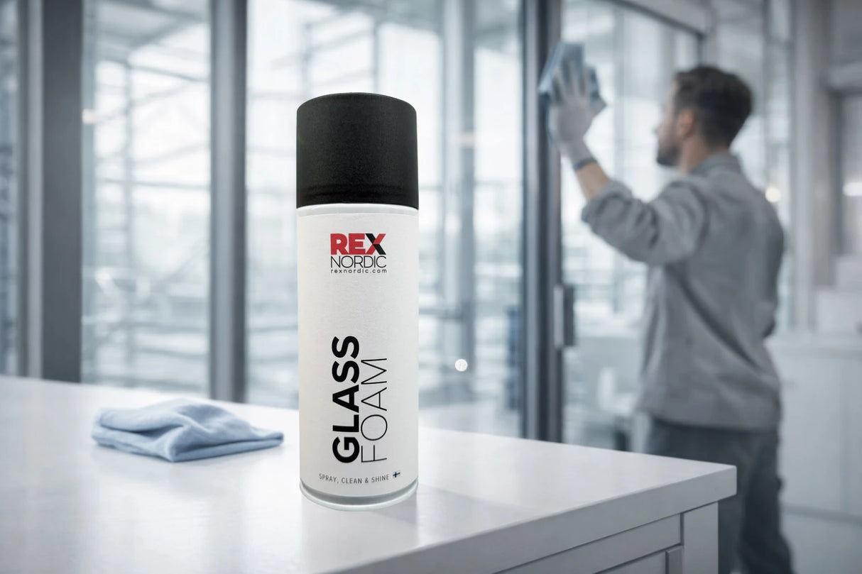 REX GlassFoam application