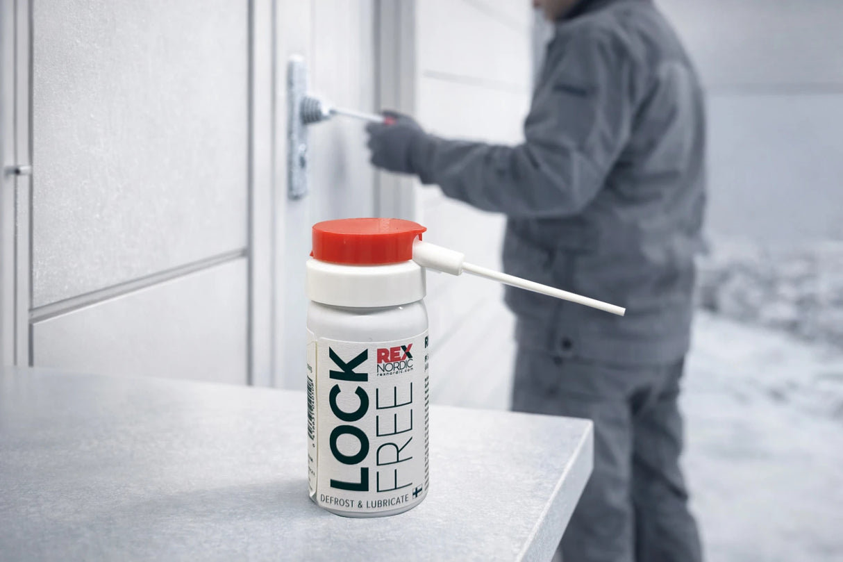 REX LockFree – Lock De-Icer & Lubricant