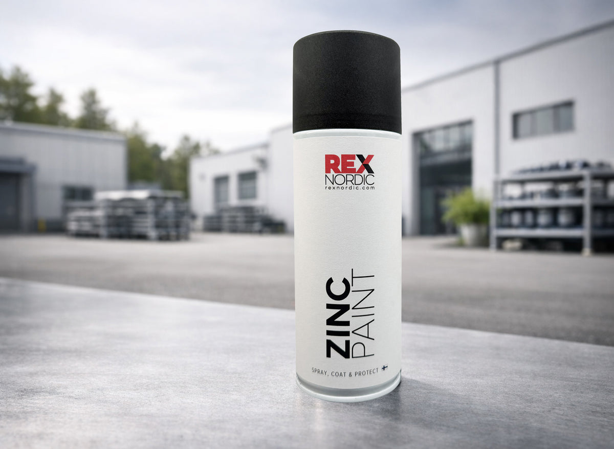 REX ZincPaint outside an industrial building