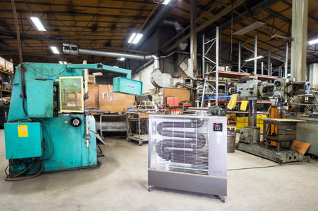 Moisture and diesel infrared heaters