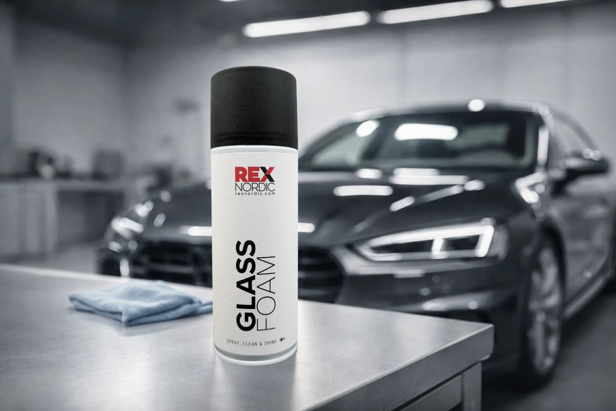 REX GlassFoam in use