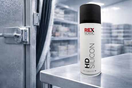 REX HD-Silicon next to a cold-room door seal