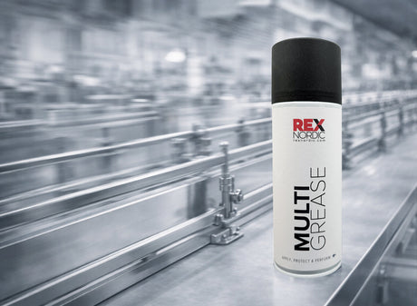 REX MultiGrease next to a conveyor line
