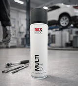 REX MultiOil in a car workshop