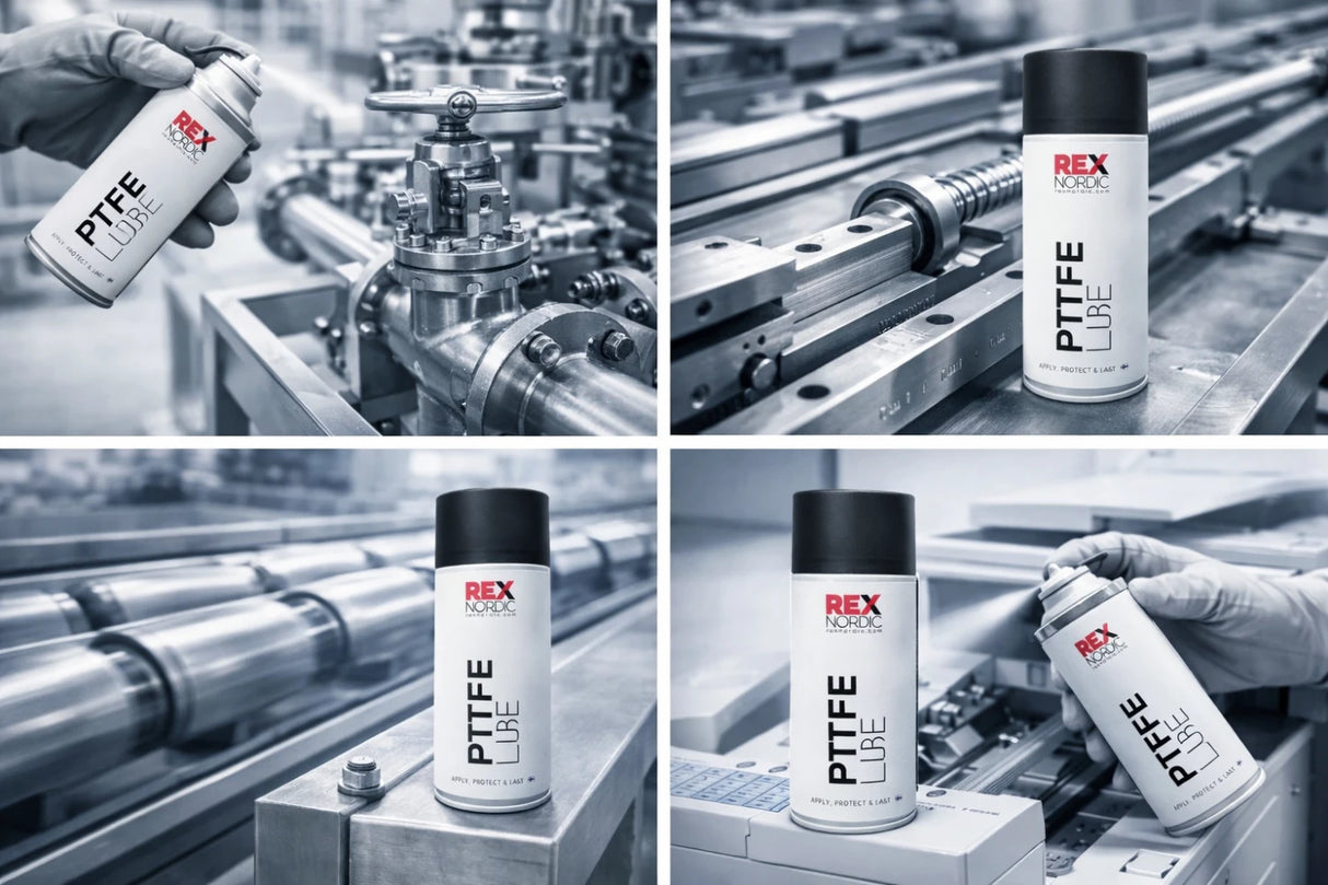 REX PTFE Lube – Synthetic PTFE Lubricant
