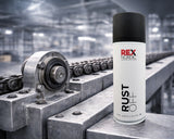 REX RustOff next to a conveyor bearing
