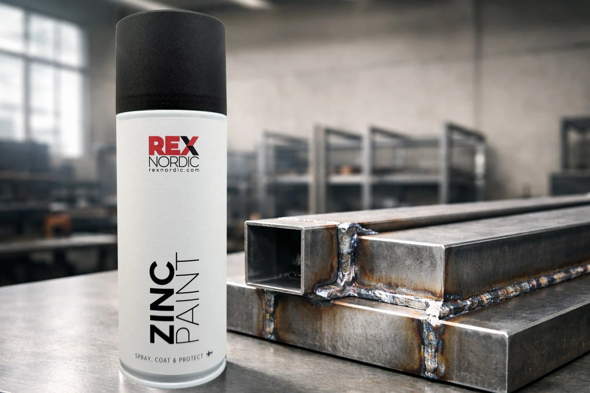 REX ZincPaint – Silver Zinc Protective Coating