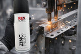 REX ZincPaint held next to spot welding