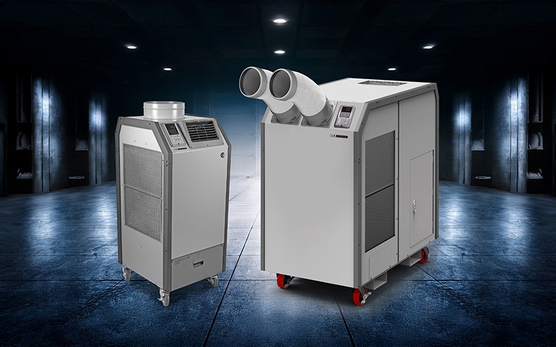 Portable spot coolers